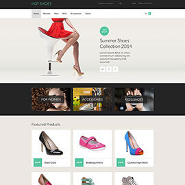 Joomla Shoes Template