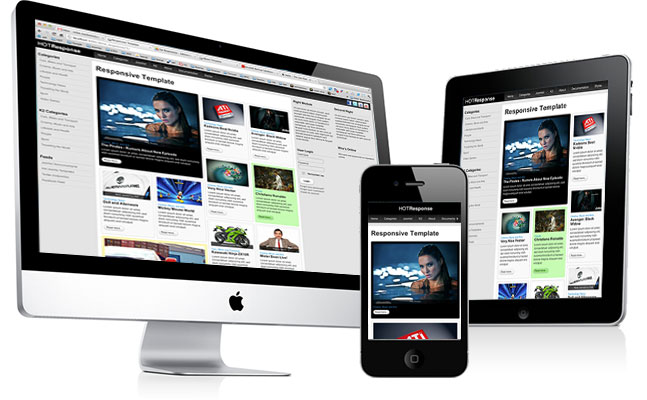 responsive Joomla template