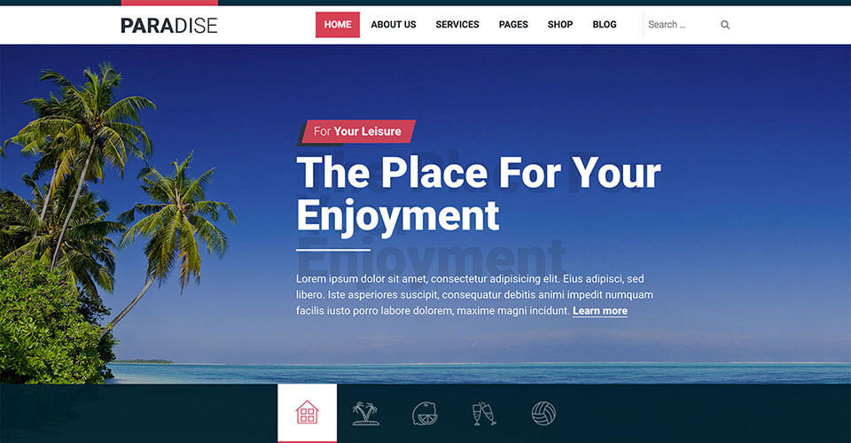 Paradise Home Page