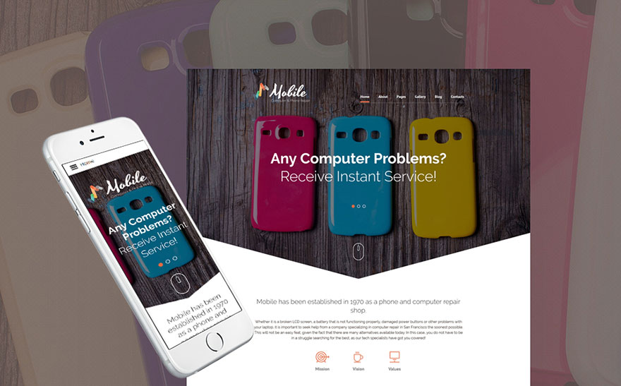 hone Repairs Joomla Template