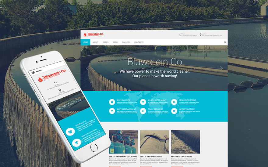 ental Water Systems Joomla Template