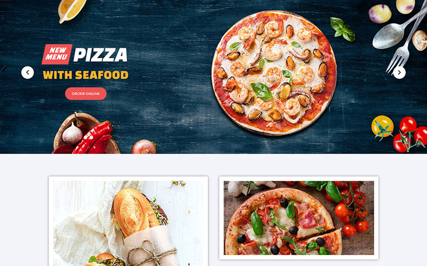 Fast Food Restaurant Responsive Joomla Template