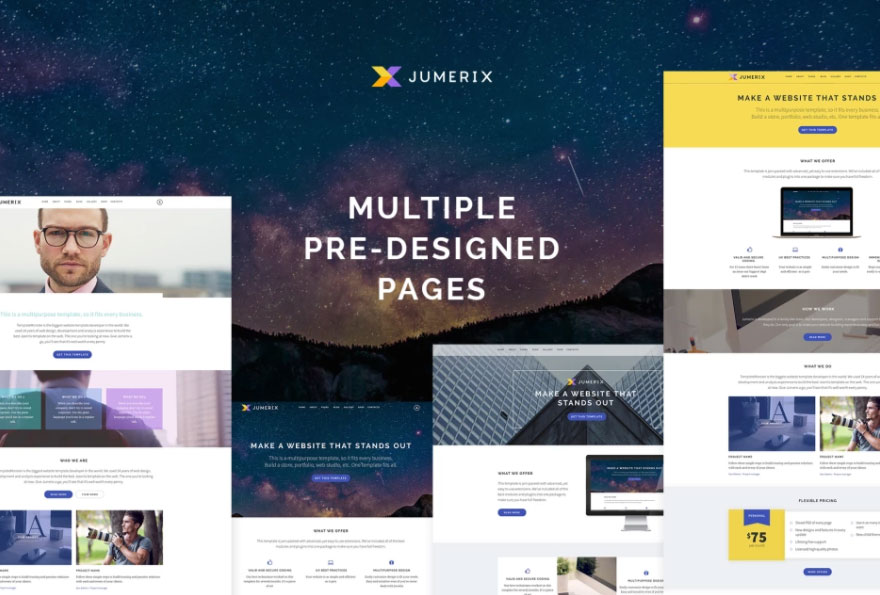 Multipurpose Joomla Template
