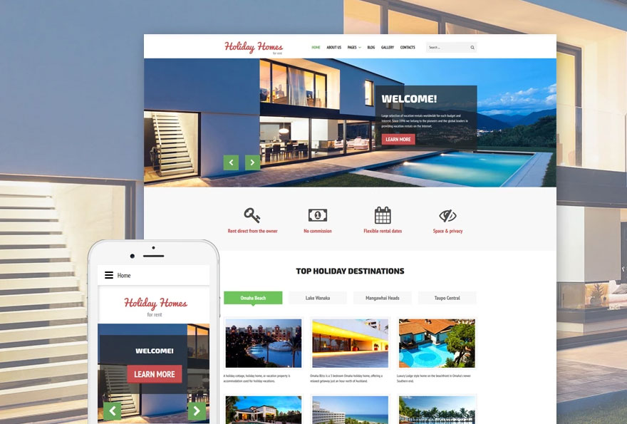 Rental Services Joomla Template