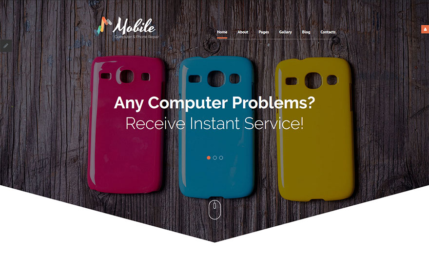 Mobile Repair Responsive Joomla Template