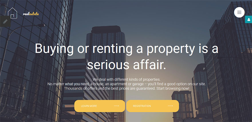 Real Estate Co Responsive Joomla Template
