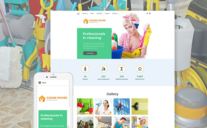 Cleaning Agency Joomla Theme
