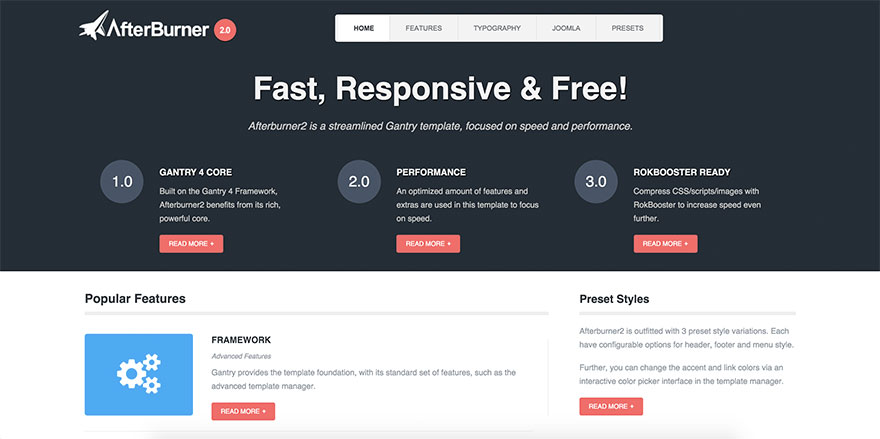 Afterburner 2 template