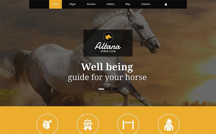Horse Owner Joomla Template