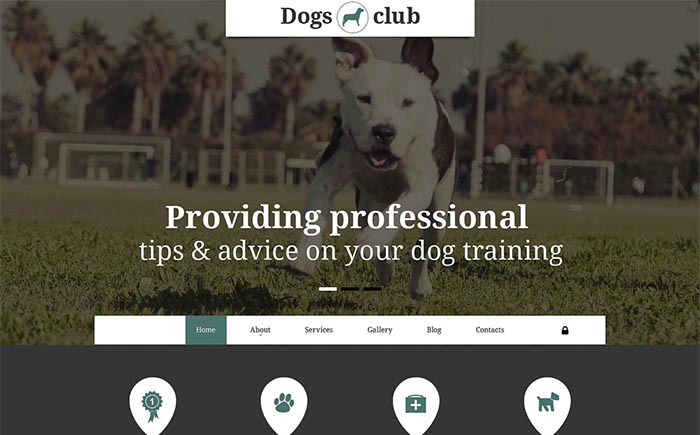 Dog's Club Joomla Template