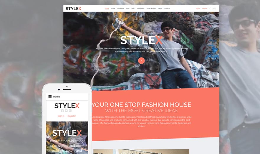 Responsive Apparel Joomla Template