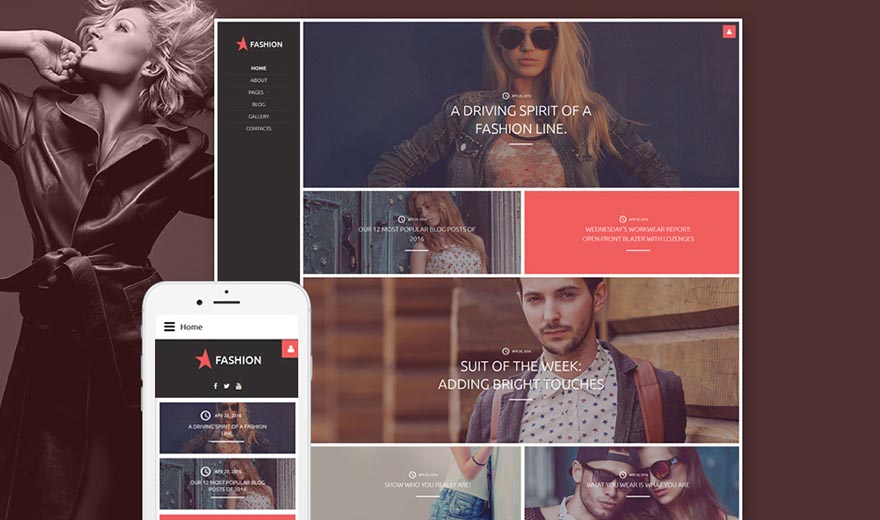 Cool Fashion Joomla Template