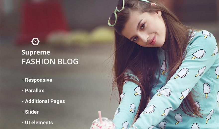 Responsive Joomla Template for Fashion Sites