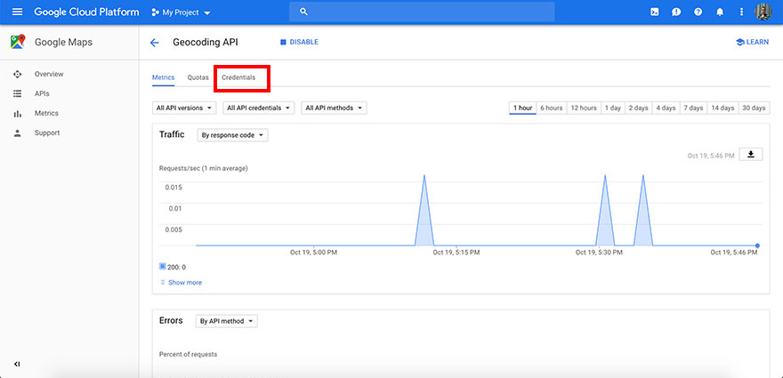 Securing Google Maps API key - Step 2