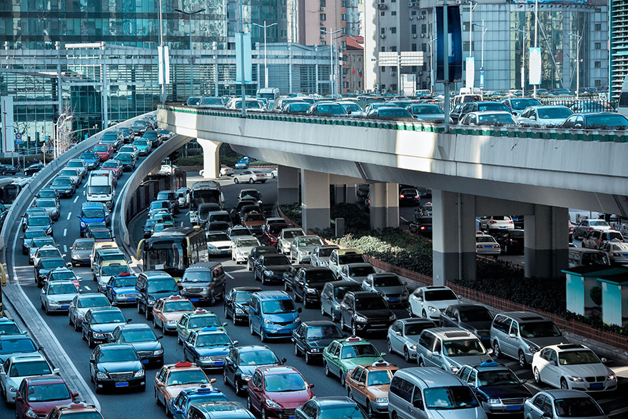 High traffic
