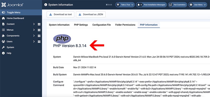 Upgrade from Joomla 5 to Joomla 6