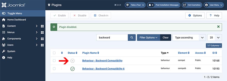 Upgrade from Joomla 5 to Joomla 6