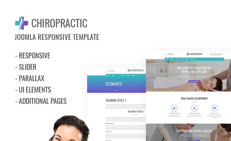 Medical Responsive Joomla Template