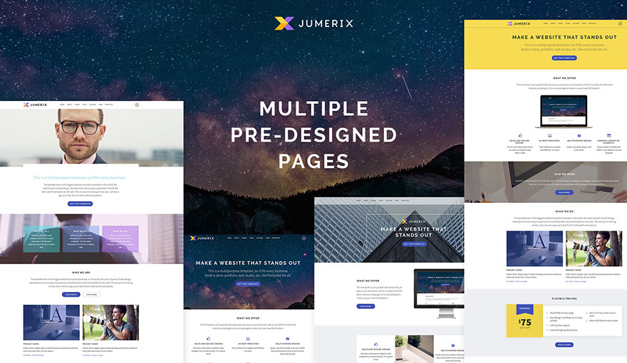 Jumerix Multipurpose Joomla Theme