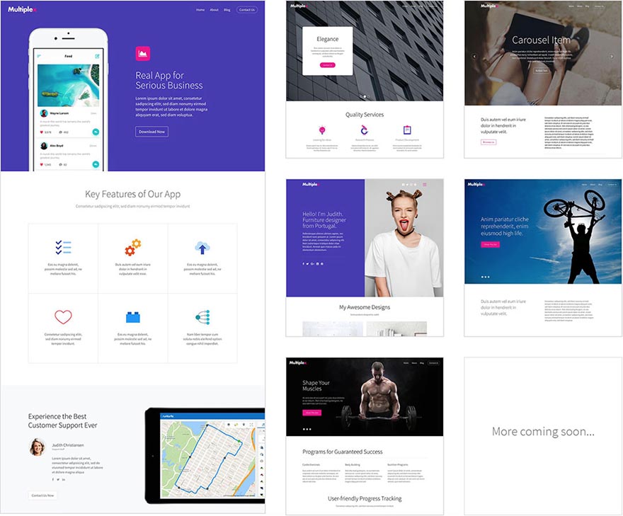 Multipurpose Joomla Template