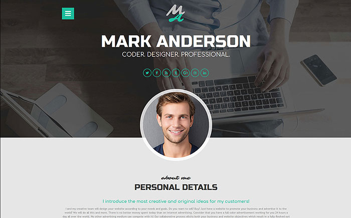 Creative Designs Portfolio Responsive Joomla Template