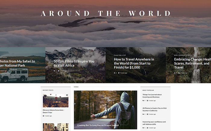 Stunning Blog Joomla Templates