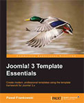 Joomla 3 template essentials book cover