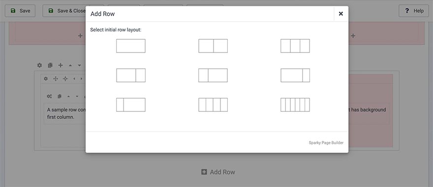 Add Row