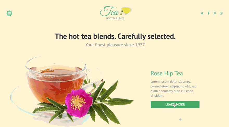 Sample of Page Transitions