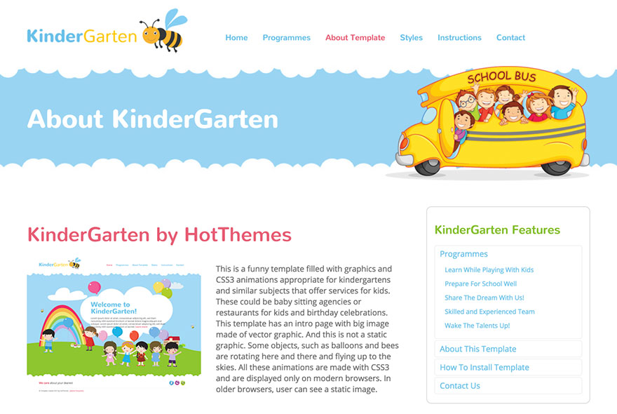 Accordion Menu Sample
