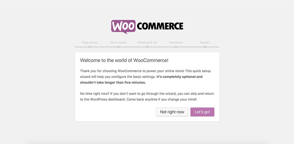 Golf theme installation - WooCommerce