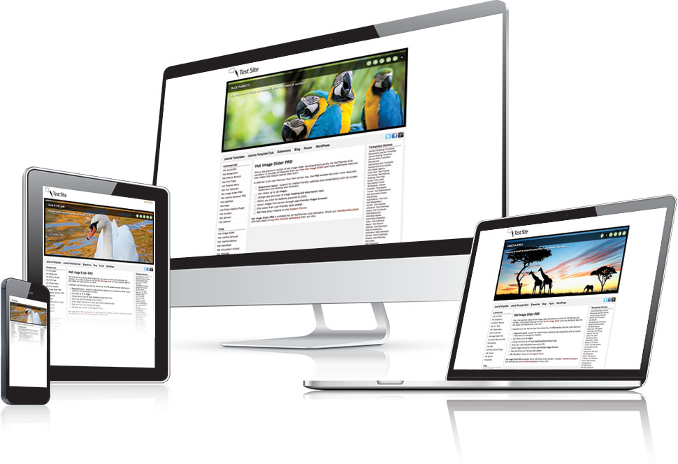 Responsive Joomla slider