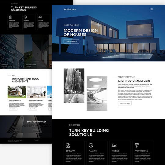 Architecture Joomla Template