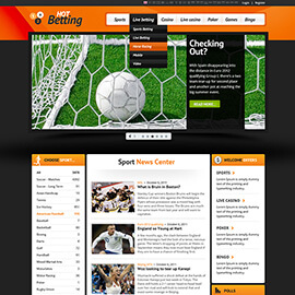 Joomla Betting Template