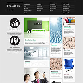 Blocks Responsive Template