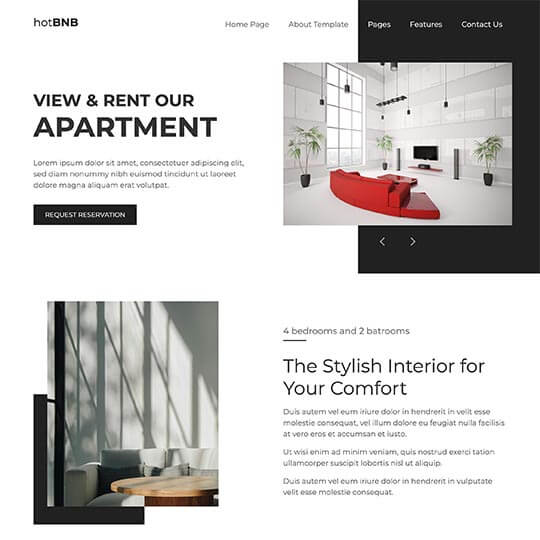 BNB Joomla template