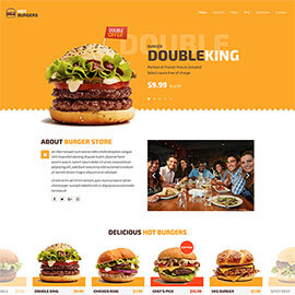 Joomla Burgers Template