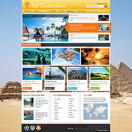 Joomla Travel Template