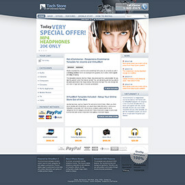 Joomla eCommerce Template