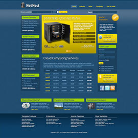 Joomla Hosting Template