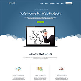 Joomla Hosting Template