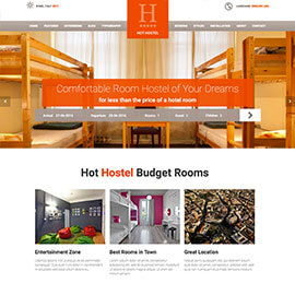 Joomla Hostel Template