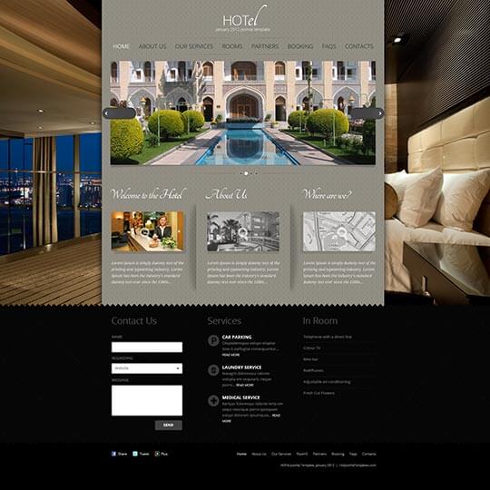 Hotel Joomla Template