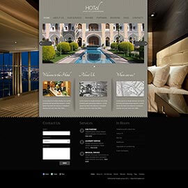 Joomla Hotel Template