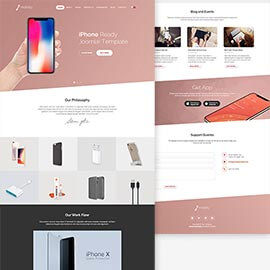 Joomla iPhone Template