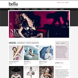 Joomla Model Agency Template