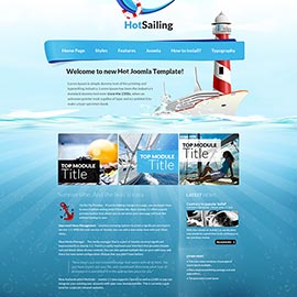 Joomla Sailing Template