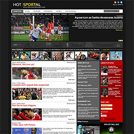 Joomla Sports Template