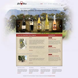 Joomla Wine Template