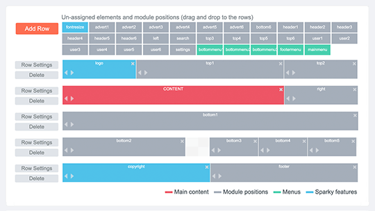 Gardening Joomla template is powered by the Sparky Framework